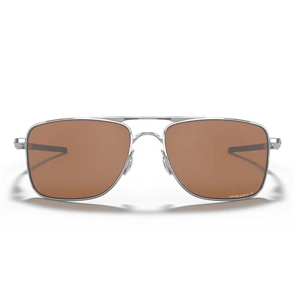 Oakley Gauge 8 Polished Chrome Glasses 62 Degree Prizm Tungsten Polarized 4 Oakley Gauge 8 Polished Chrome Glasses 62 Degree Prizm Tungsten Polarized - Image 2