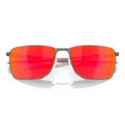 Oakley Ejector Matte Gunmetal Glasses 58 Prizm Ruby -Golf Essentials Shop 0OO4142A001 4 L