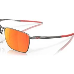 Oakley Ejector Matte Gunmetal Glasses 58 Prizm Ruby -Golf Essentials Shop 0OO4142A001 5 L