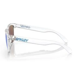 Oakley Frogskins Crystal Clear Glasses 55 Prizm Sapphire -Golf Essentials Shop 0OO9013A001 3 L