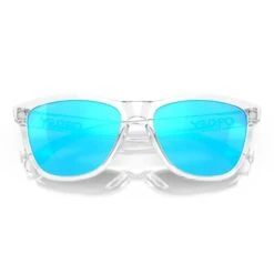 Oakley Frogskins Crystal Clear Glasses 55 Prizm Sapphire -Golf Essentials Shop 0OO9013A001 5 L