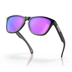 Oakley Frogskins Matte Black Glasses 55 Prizm Violet -Golf Essentials Shop 0OO9013B001 4 L