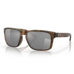 Oakley Holbrook Matte Brown Tortoise Glasses 55 Prizm Black