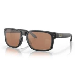 Oakley Holbrook Matte Black Glasses 55 Prizm Tungsten Polarized