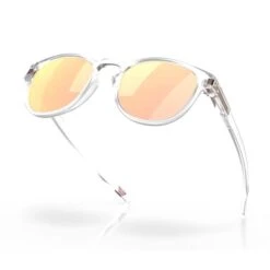 Oakley Latch Matte Clear Glasses 53 Prizm Rose Gold Polarized -Golf Essentials Shop 0OO9265001 4 L