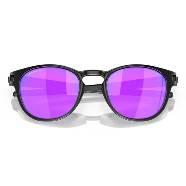 Oakley Latch Matte Black Glasses 53 Prizm Violet 8 Oakley Latch Matte Black Glasses 53 Prizm Violet - Image 6