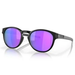 Oakley Latch Matte Black Glasses 53 Prizm Violet