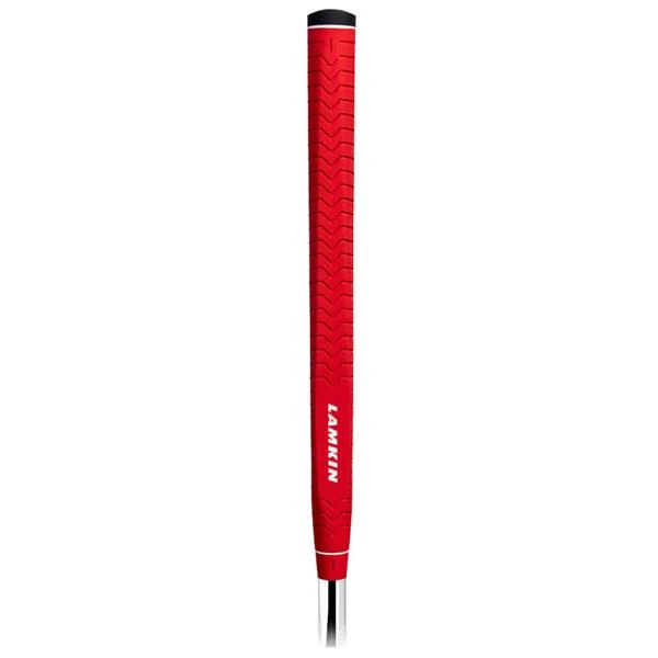 Deep Etched Paddle Putter Grip Red 3 Deep Etched Paddle Putter Grip Red