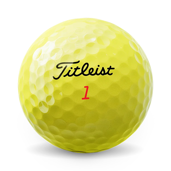 Titleist Trufeel Golf Balls - Yellow 4 Titleist Trufeel Golf Balls - Yellow - Image 2
