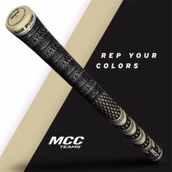 Golf Pride MCC Teams Standard Grip . Black - Gold 9 Golf Pride MCC Teams Standard Grip . Black - Gold -Golf Essentials Shop CLU21H28004002 3 L