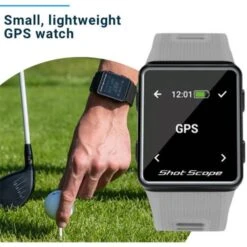 G3 Shotscope GPS Watch Grey -Golf Essentials Shop GAGPSSG3002 3 L