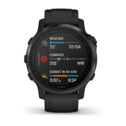 Garmin Fenix 6S Pro GPS Watch Black -Golf Essentials Shop GAR20H4215001 3 L