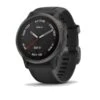 Garmin Fenix 6S Sapphire GPS Watch Silver Black -Golf Essentials Shop GAR20H4216001 L