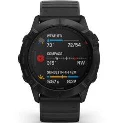 Garmin Fenix 6 X GPS Watch ONE -Golf Essentials Shop GAR20H4220002 5 L