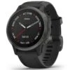 Garmin Fenix 6S Sapphire GPS Watch Carbon Grey -Golf Essentials Shop GARH5111001 L