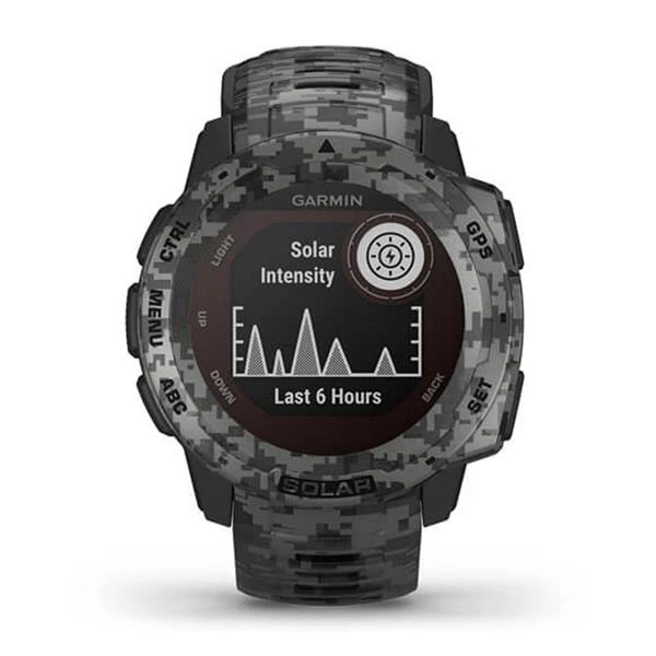 Garmin Instinct Solar Camo Edition Watch Graphite Camo 4 Garmin Instinct Solar Camo Edition Watch Graphite Camo - Image 2