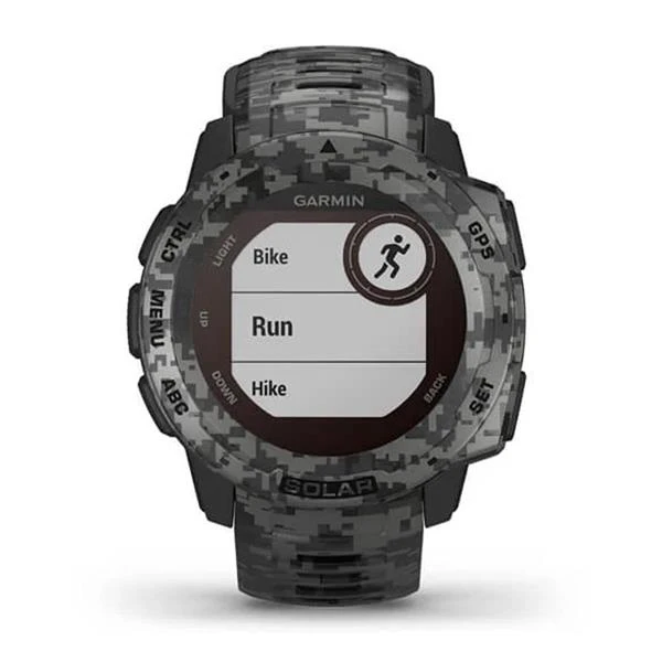 Garmin Instinct Solar Camo Edition Watch Graphite Camo 6 Garmin Instinct Solar Camo Edition Watch Graphite Camo - Image 4