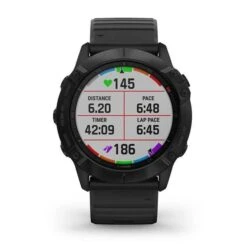 Garmin Fenix 6X Sapphire Grey - Black 13 Garmin Fenix 6X Sapphire Grey - Black -Golf Essentials Shop GARH5123001 5 L