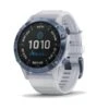 Garmin Fenix 6 Pro Solar GPS Watch Blue - White -Golf Essentials Shop GARH5125001 L