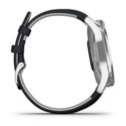 Garmin Vivomove Luxe Leather GPS Watch Silver - Blue -Golf Essentials Shop GARH5127001 4 L