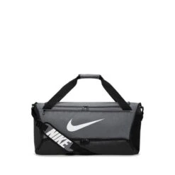 NIKE Brasilia 9.5 Holdall Duffel Bag - Iron Grey / Black / White