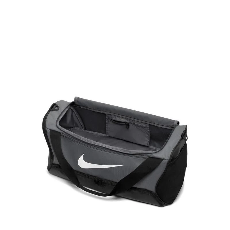NIKE Brasilia 9.5 Holdall Duffel Bag - Iron Grey / Black / White 4 NIKE Brasilia 9.5 Holdall Duffel Bag - Iron Grey / Black / White - Image 2