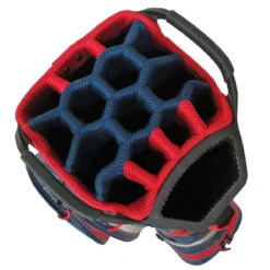 Rife Waterproof Golf Cart Bag - Navy/Red 7 Rife Waterproof Golf Cart Bag - Navy/Red -Golf Essentials Shop Rife Waterproof Cart Bag nvy 2