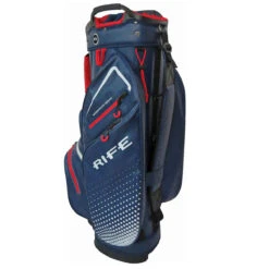 Rife Waterproof Golf Cart Bag - Navy/Red 9 Rife Waterproof Golf Cart Bag - Navy/Red -Golf Essentials Shop Rife Waterproof Cart Bag nvy 4