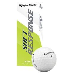 TaylorMade Soft Response Golf Balls -Golf Essentials Shop TM softresponse 3pack