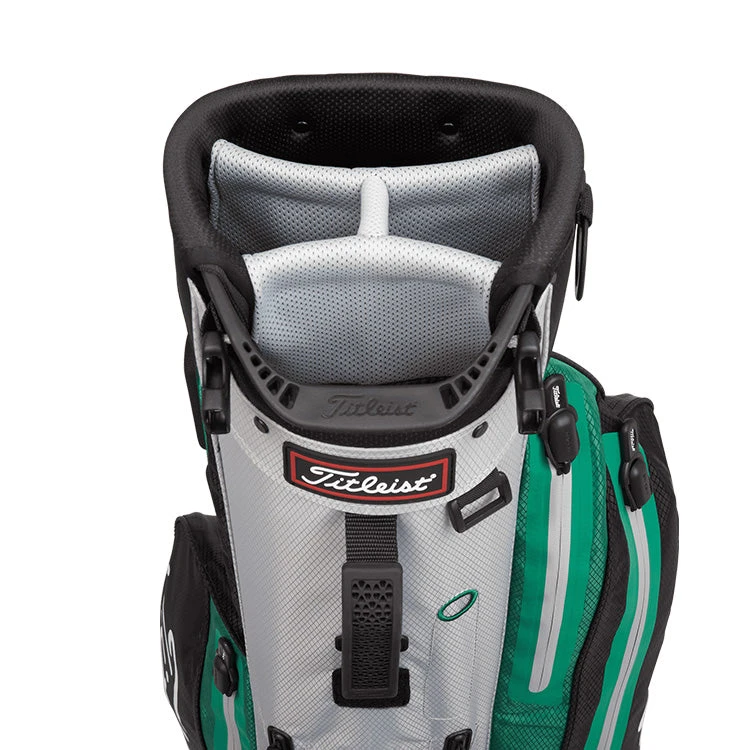 Titleist Players 4 Stadry Golf Stand Bag - Black/Grey/Green 4 Titleist Players 4 Stadry Golf Stand Bag - Black/Grey/Green - Image 2