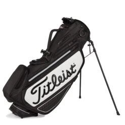 Titleist Tour Series Premium Stadry Stand Golf Bag - Black/White