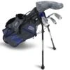 Junior 45" 4 Club Stand Set Right Hand Grey - Blue 2 Junior 45" 4 Club Stand Set Right Hand Grey - Blue -Golf Essentials Shop US20C1003001 L
