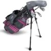 Junior 45" 4 Club Stand Set Right Hand Grey - Pink -Golf Essentials Shop US20C1003002 L