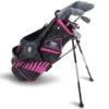Junior 51" 5 Club Stand Set Right Hand Black - Pink -Golf Essentials Shop US20C1005002 L