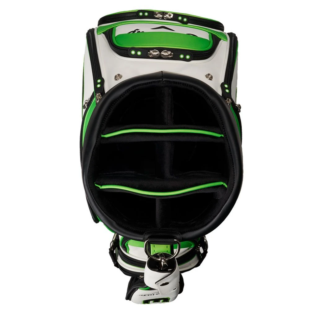 Callaway Epic 2021 Tour Staff Golf Bag - White/Green 4 Callaway Epic 2021 Tour Staff Golf Bag - White/Green - Image 2