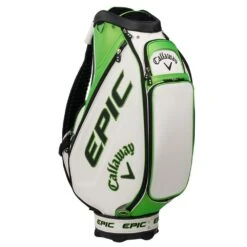 Callaway Epic 2021 Tour Staff Golf Bag - White/Green 7 Callaway Epic 2021 Tour Staff Golf Bag - White/Green -Golf Essentials Shop callaway 2021 epic tour bag 3