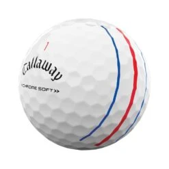 Callaway Chrome Soft 2022 Triple Track Golf Balls - White -Golf Essentials Shop callaway chrome soft golf balls TT white 3