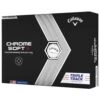 Callaway Chrome Soft X 2022 Triple Track Golf Balls - White -Golf Essentials Shop callaway chrome soft x TT golf balls white 1