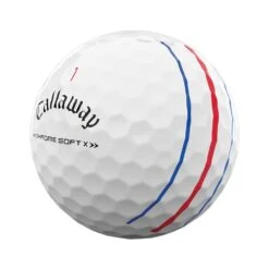 Callaway Chrome Soft X 2022 Triple Track Golf Balls - White -Golf Essentials Shop callaway chrome soft x TT golf balls white 3