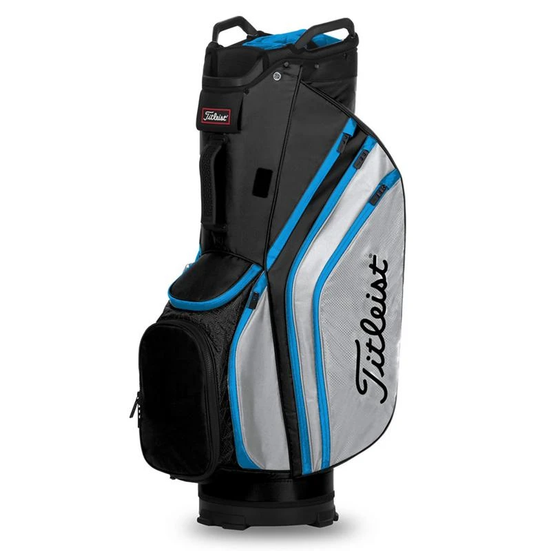 Titleist Cart 14 Lightweight Golf Cart Bag - Black/Grey/Blue 3 Titleist Cart 14 Lightweight Golf Cart Bag - Black/Grey/Blue
