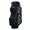 Callaway Chev Dry 14 Golf Cart Bag - Black/White/Charcoal -Golf Essentials Shop chev dry cart blk char
