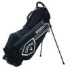 Callaway Chev Dry Golf Stand Bag - Black/Charcoal/White 1 Callaway Chev Dry Golf Stand Bag - Black/Charcoal/White -Golf Essentials Shop chev dry stand blk char