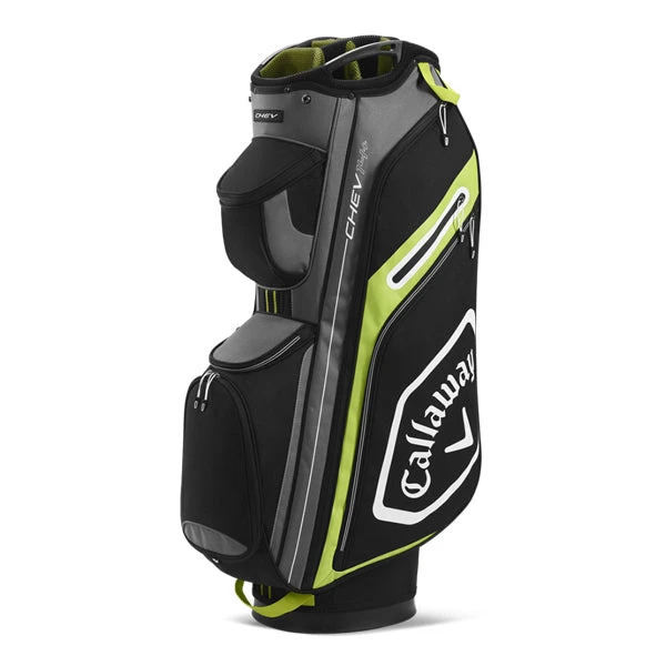 Callaway Chev 14+ Golf Cart Bag - Black/Yellow 3 Callaway Chev 14+ Golf Cart Bag - Black/Yellow