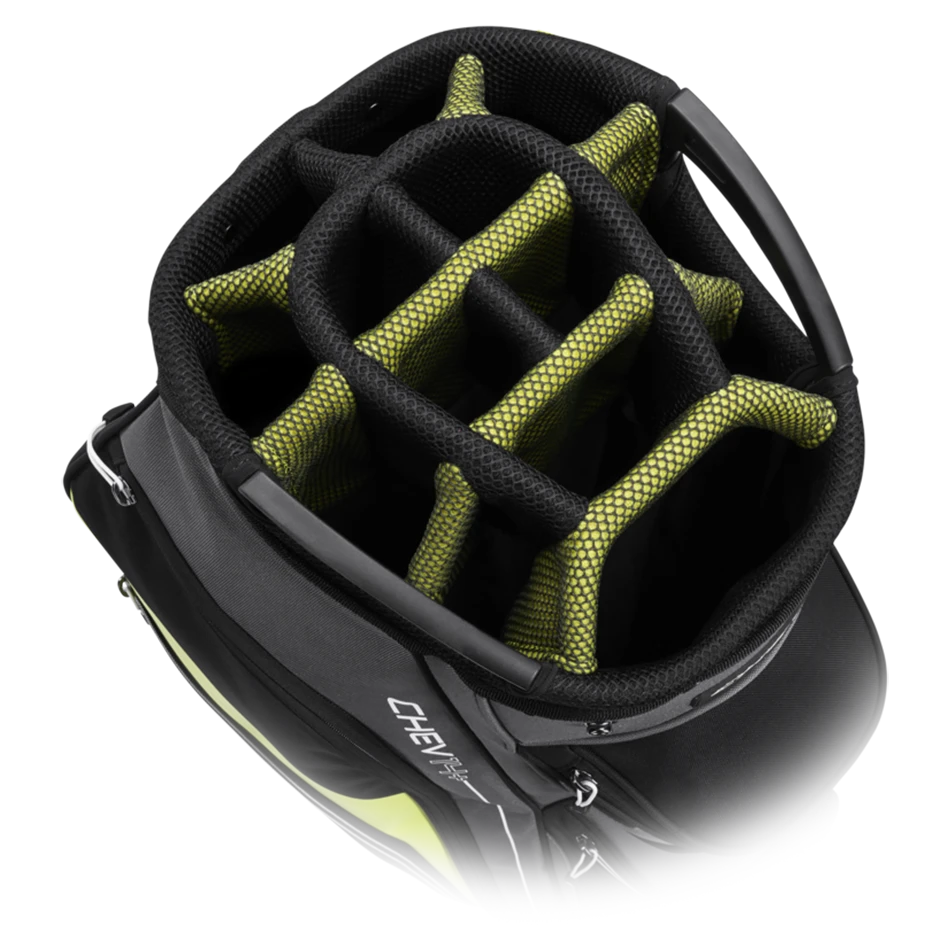 Callaway Chev 14+ Golf Cart Bag - Black/Yellow 4 Callaway Chev 14+ Golf Cart Bag - Black/Yellow - Image 2