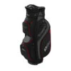 Powakaddy DLX-Lite Golf Cart Bag - Black/Titanium/Red 1 Powakaddy DLX-Lite Golf Cart Bag - Black/Titanium/Red -Golf Essentials Shop dlxlitebagblkred