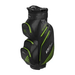 Powakaddy Dri-Tech Golf Cart Bag - Black/Grey/Lime