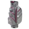Motocaddy Dry-Series Golf Cart Bag - Charcoal/Fuchsia -Golf Essentials Shop dry series pink1