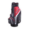 MacGregor 15-Series Water-Resistant 10" Golf Cart Bag - Black/Red -Golf Essentials Shop macgregor cart bag 10 blk red WR 1