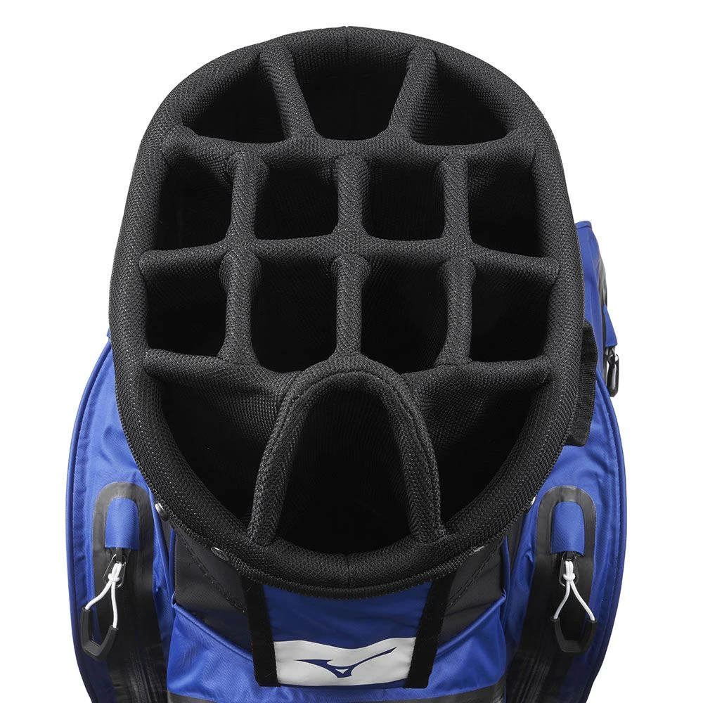Mizuno BR-DRI Golf Cart Bag - Staff Blue/White 4 Mizuno BR-DRI Golf Cart Bag - Staff Blue/White - Image 2
