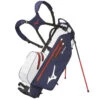 Mizuno BR-DRI Waterproof Golf Stand Bag - Navy/White -Golf Essentials Shop miz br dri stand navy white 1